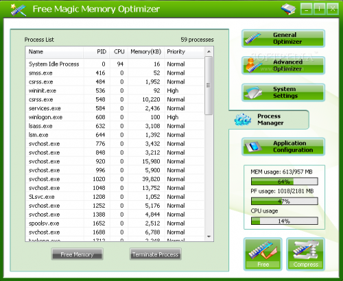  Magic Memory Optimizer v8.1.1.0242